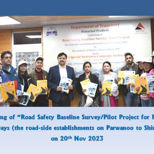 10 days special awareness campaign on road safety w.e.f. 20th to 30th Nov. 2023